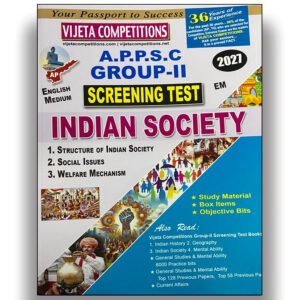 Vijeta APPSC Group-II Screening Test Indian Society 2026 [English Medium]