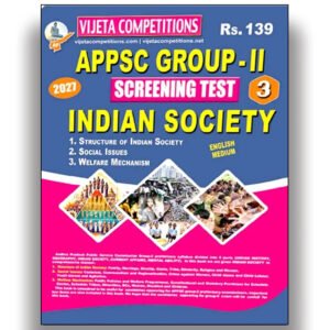 Vijeta APPSC Group-II Indian Society Chart Format – English Medium